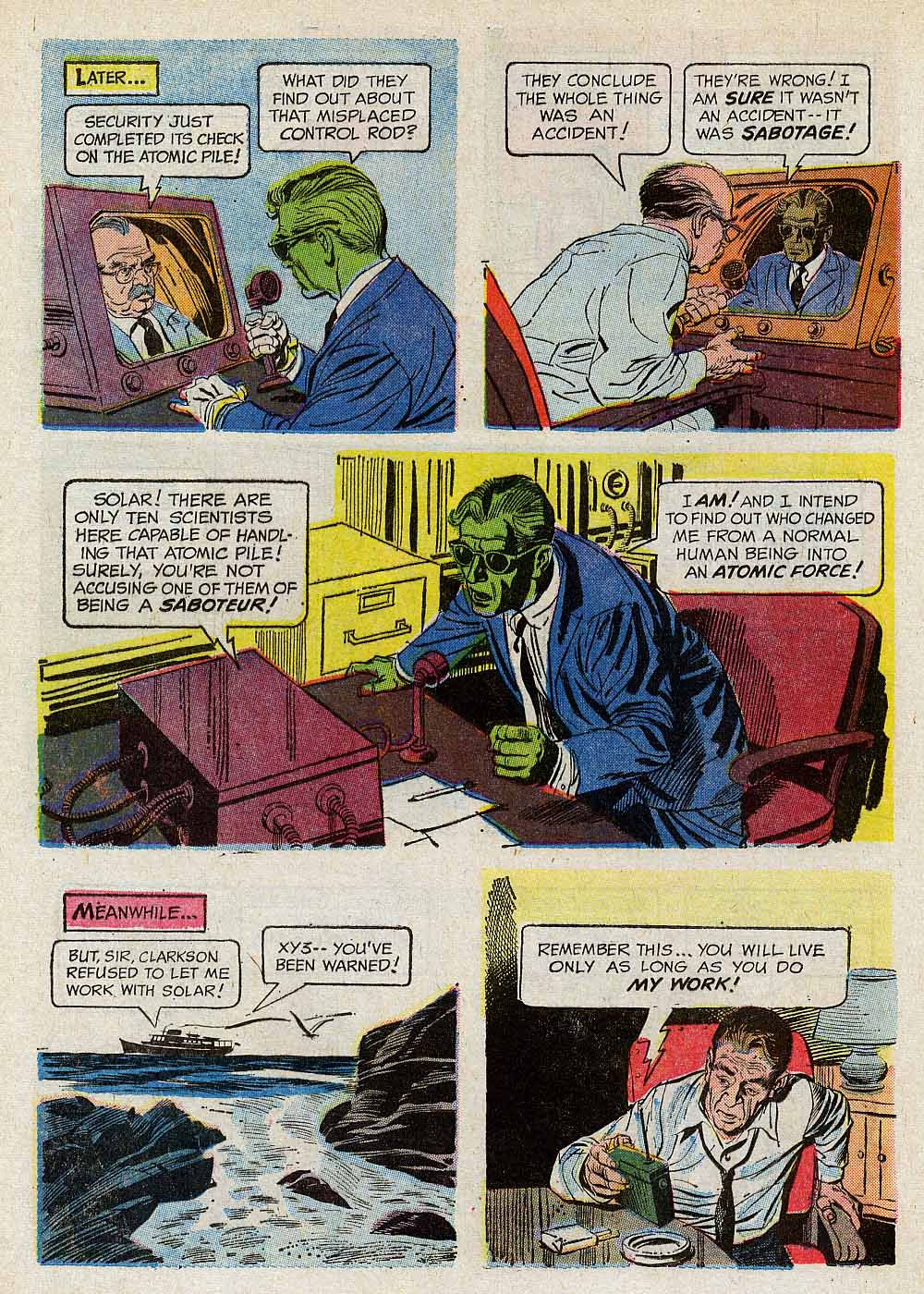 Read online Doctor Solar, Man of the Atom (1962) comic -  Issue #1 - 20
