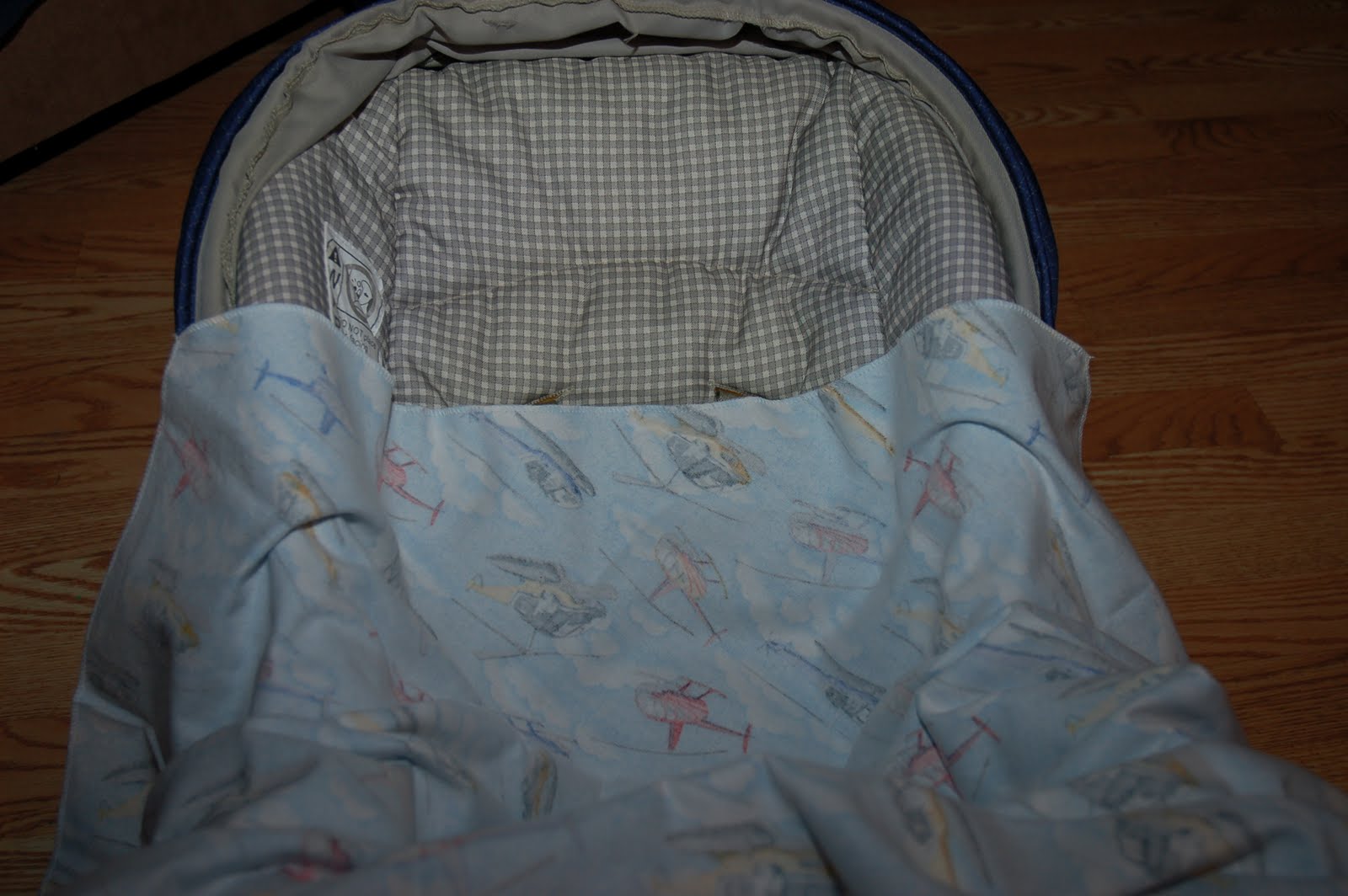 Urban Pioneer Woman Car Seat Swaddle Blanket Tutorial