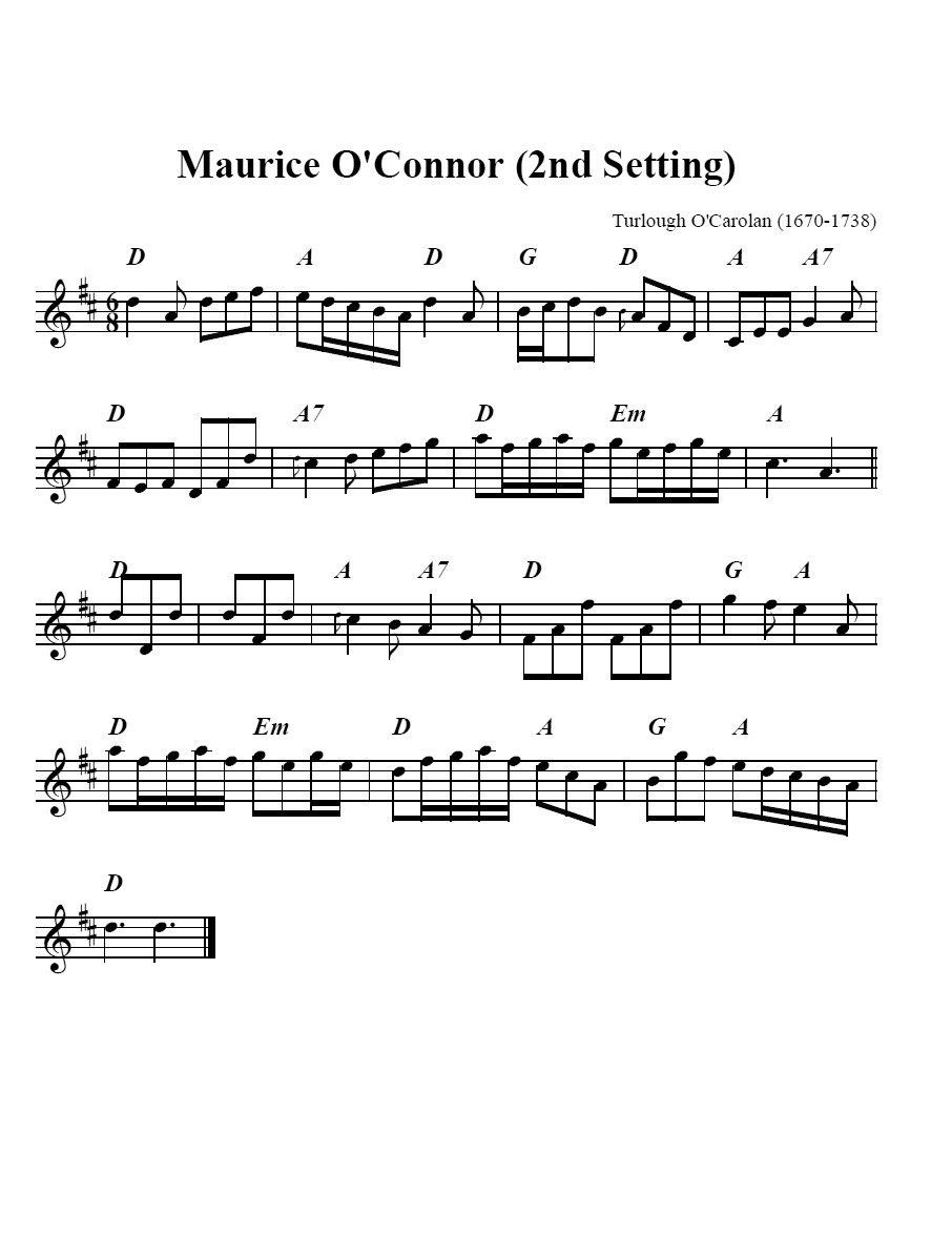 Bouzouki GDAE Maurice O'Connor (O'Carolan)