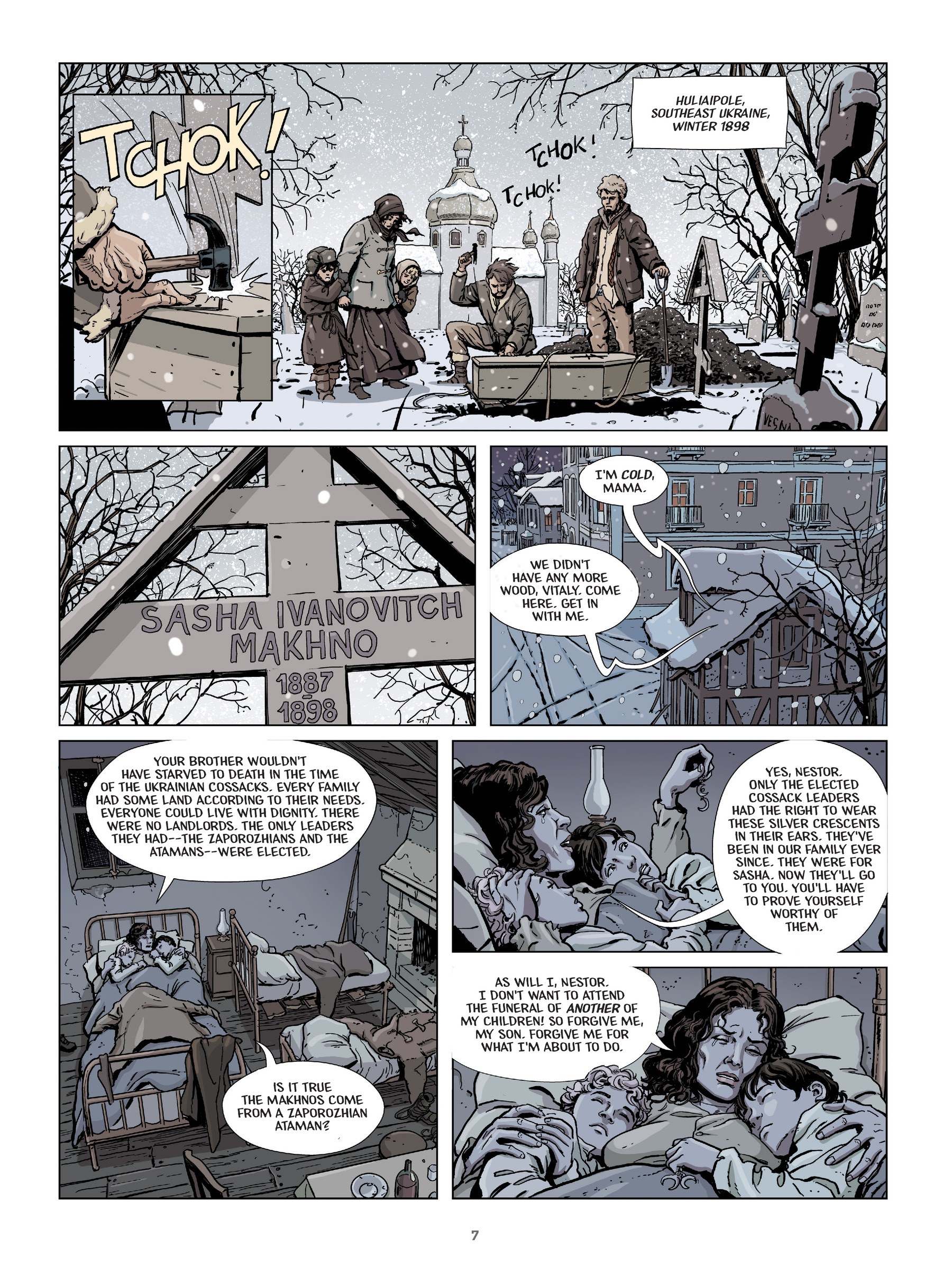 Read online Makhno: Ukrainian Freedom Fighter comic -  Issue # TPB - 8
