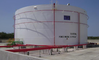 Opción, La revista: PONE PEMEX EN OPERACIONES TANQUE VERTICAL.
