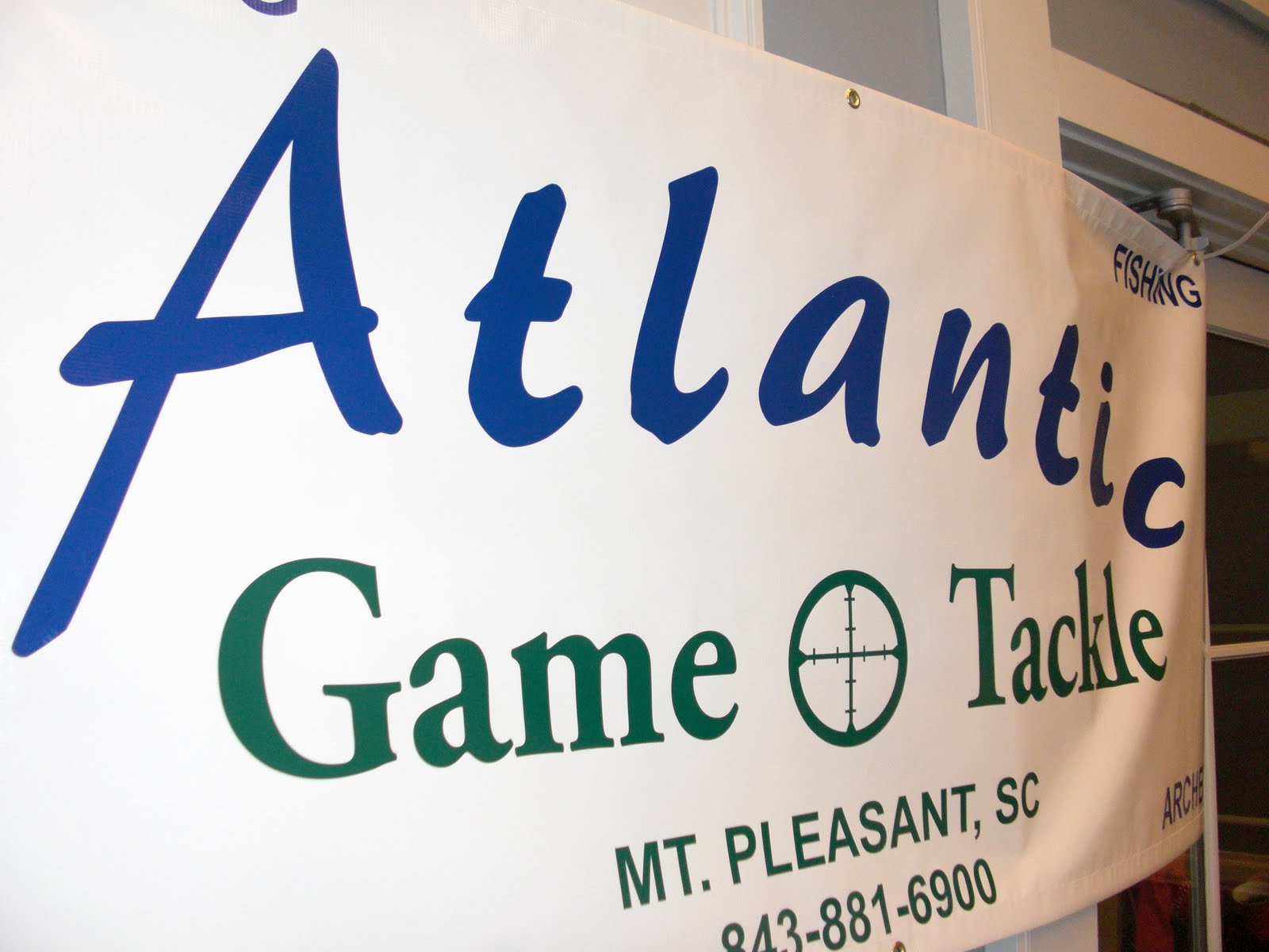 Lowcountry outdoors Atlantic Game & Tackle Open for Business
