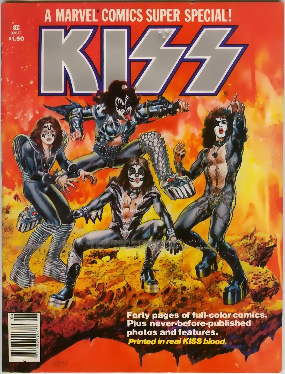 Gene Simmons is a special kind of comics historian.