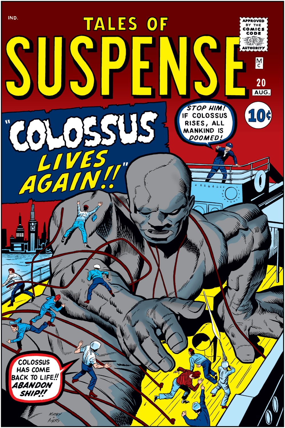 Read online Tales of Suspense (1959) comic -  Issue #20 - 1