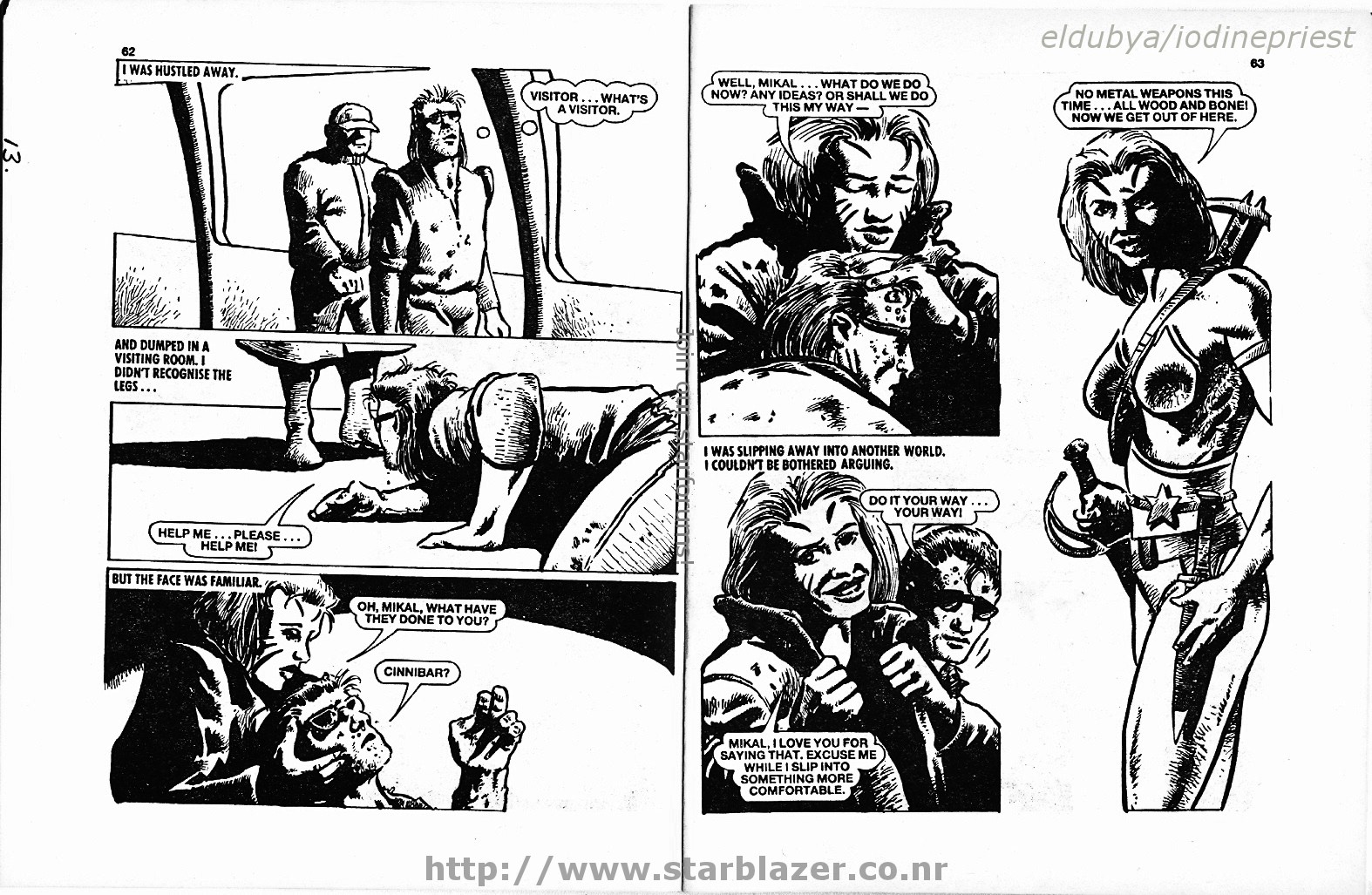 Read online Starblazer comic -  Issue #256 - 33