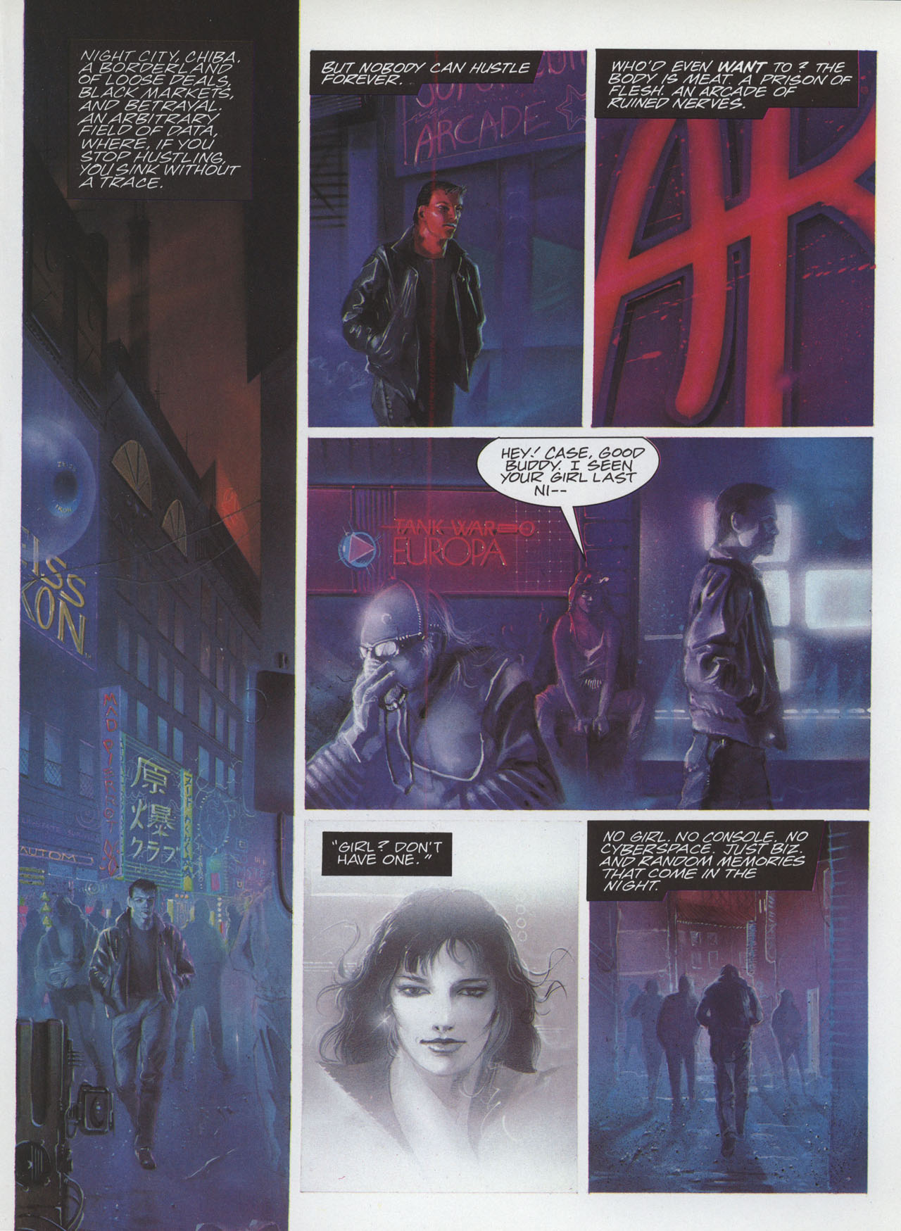 Read online Neuromancer comic -  Issue # Full - 7