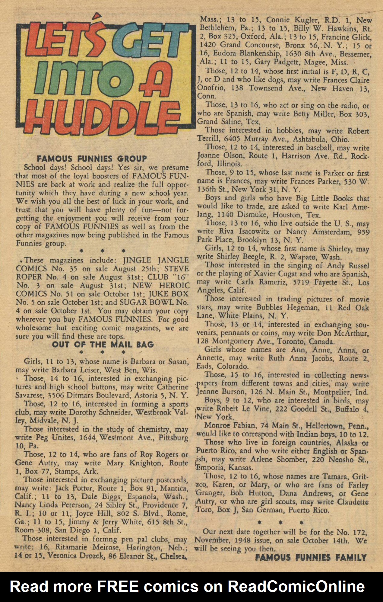 Read online Famous Funnies comic -  Issue #171 - 17