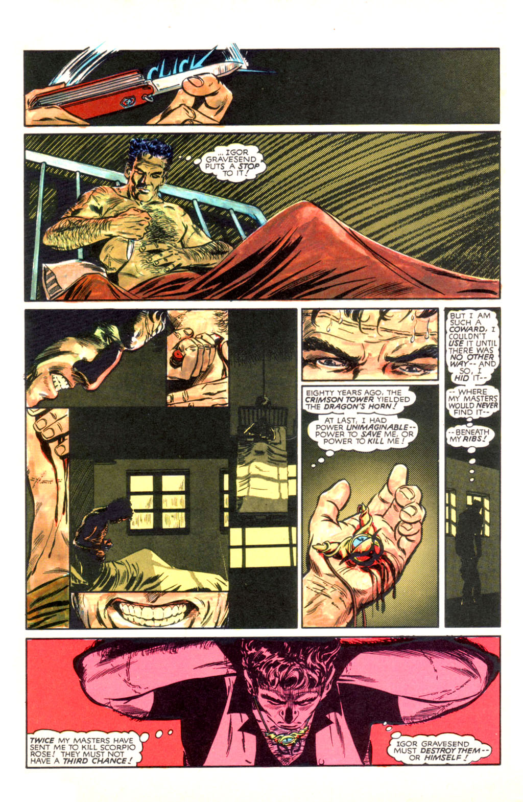 Read online Scorpio Rose comic -  Issue #2 - 18