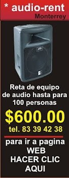 renta de sonido en monterrey