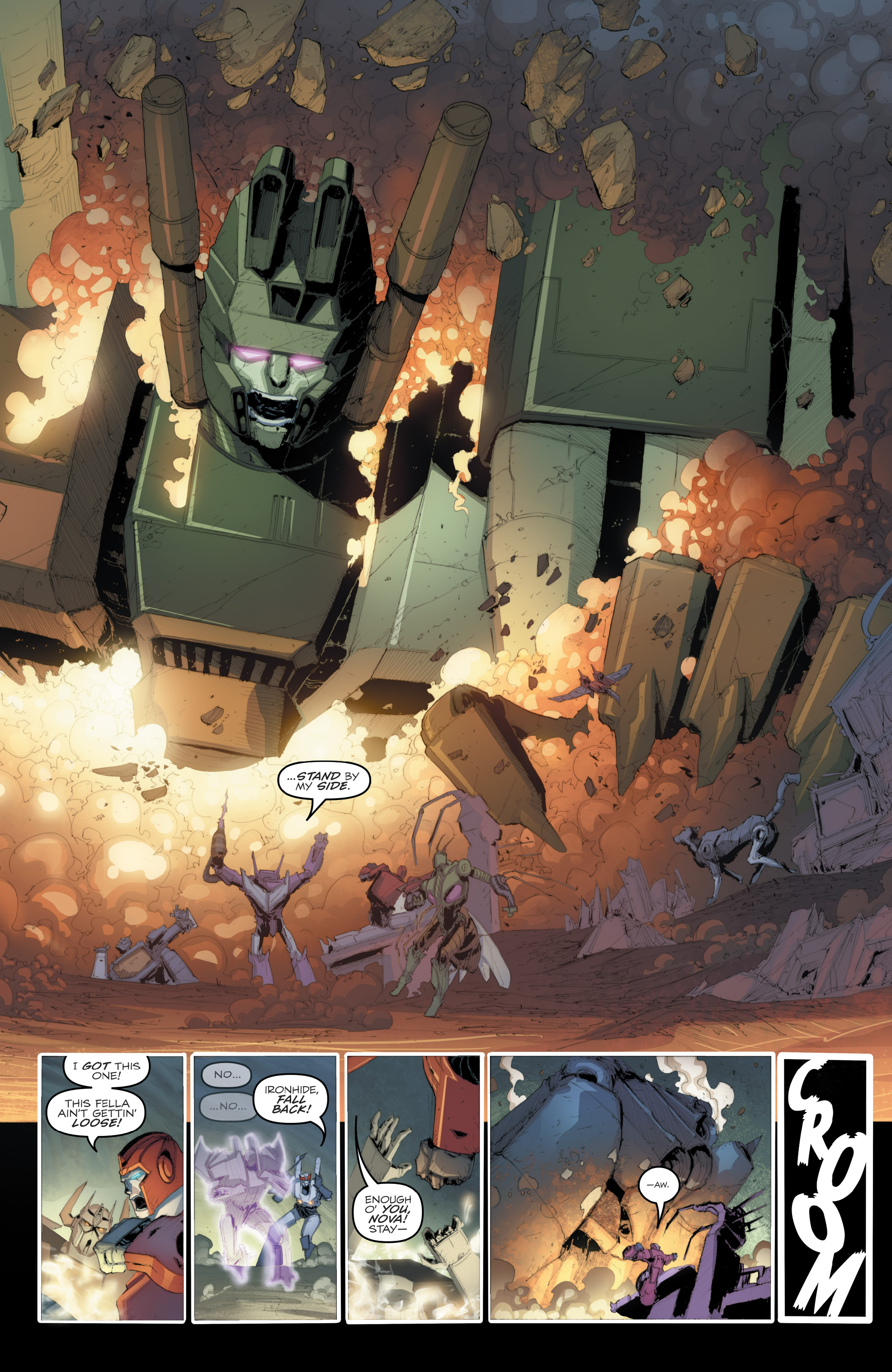 Read online The Transformers: Dark Cybertron comic -  Issue # Full - 114