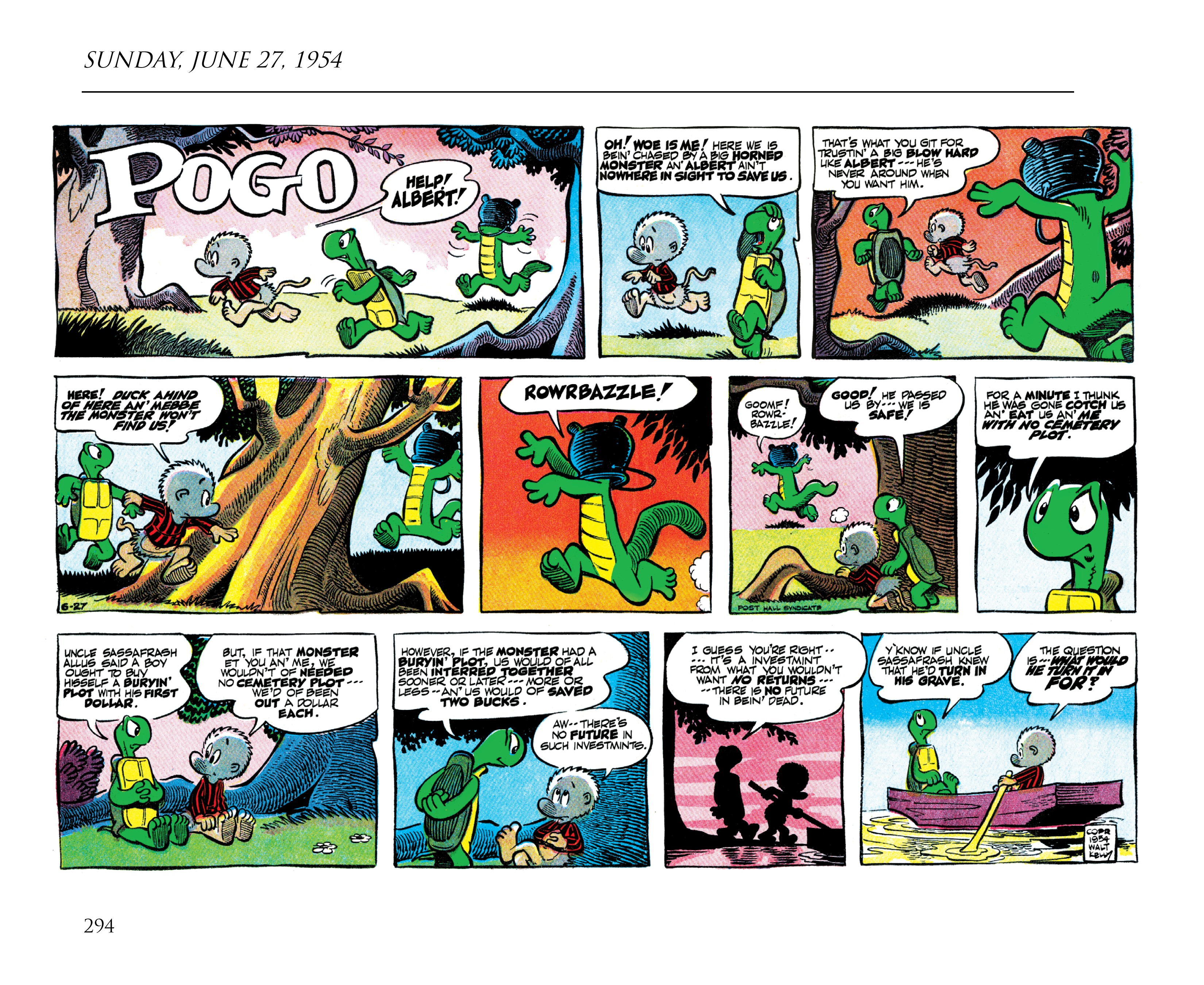 Read online Pogo by Walt Kelly: The Complete Syndicated Comic Strips comic -  Issue # TPB 3 (Part 4) - 6