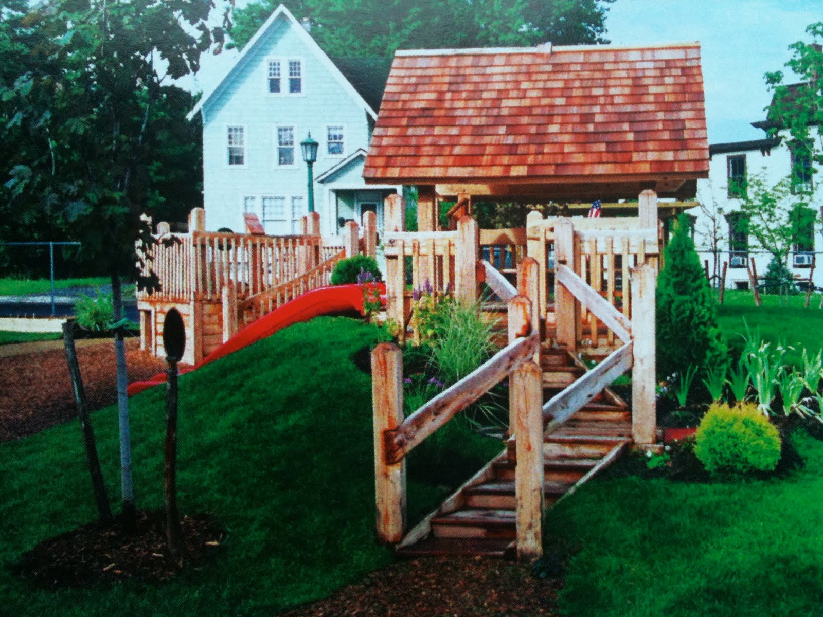 Mommy In The Mist Build A Natural Playscape In Your Own Yard and Backyard Playscapes