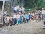 Puente El Esfuerzo por Vecinos aporte materiales ONG Vision Mundial 1990