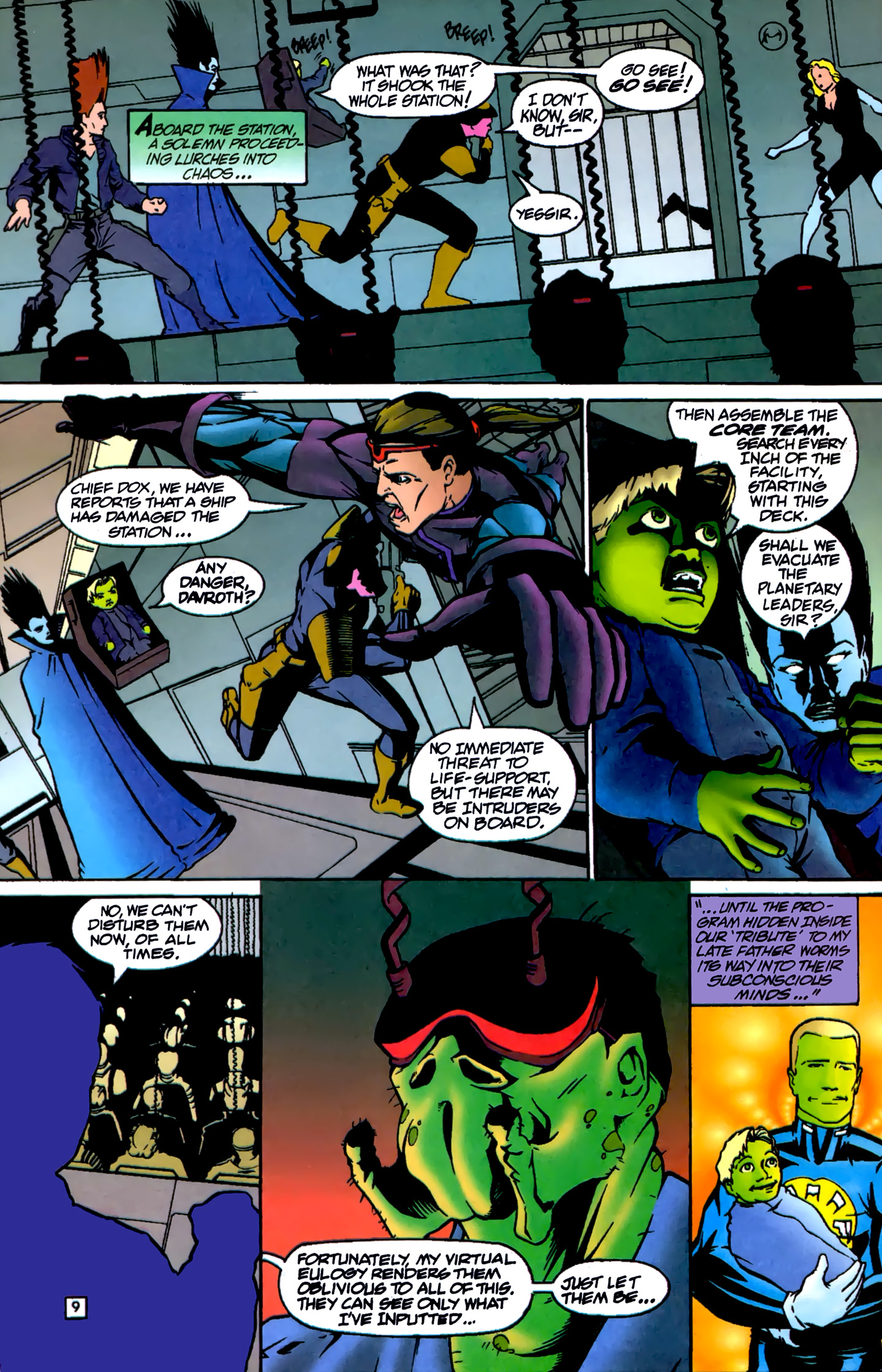 Read online R.E.B.E.L.S. '94 comic -  Issue #8 - 9