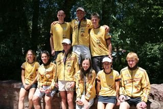 La Sportiva team Barr Trail Mountain Race