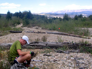 river crossing Bryon Powell Leadville 100 mile run