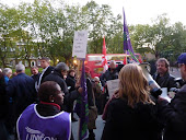 20OCT10 Demo outside Southwark Town Hall