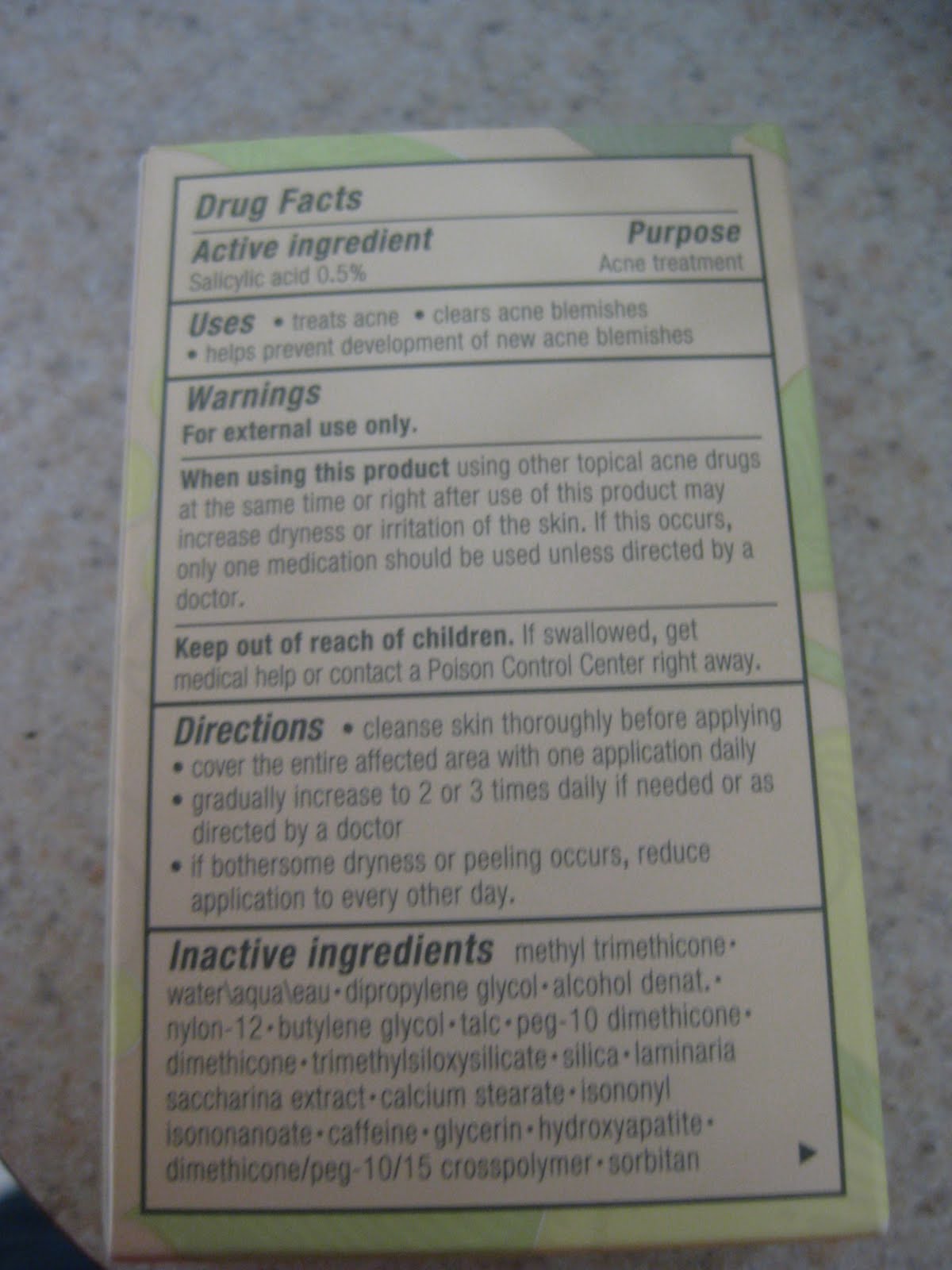 Beauty Babble Review Clinique Acne Solutions Foundation