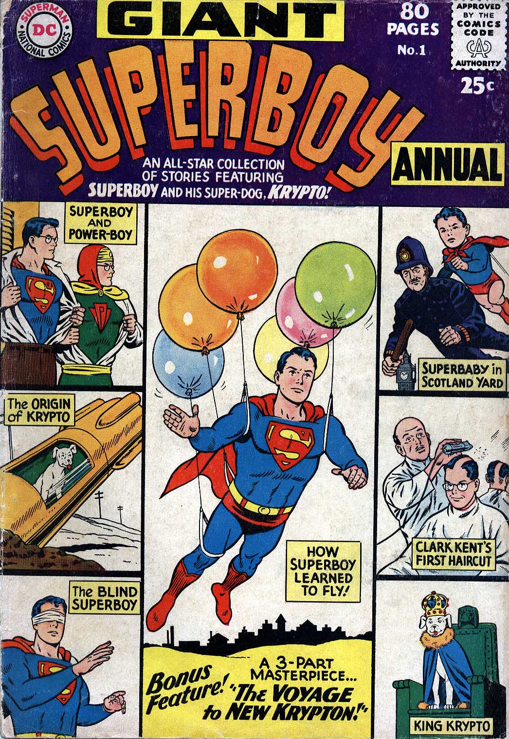 Read online Superboy (1949) comic -  Issue # Annual 1 - 1