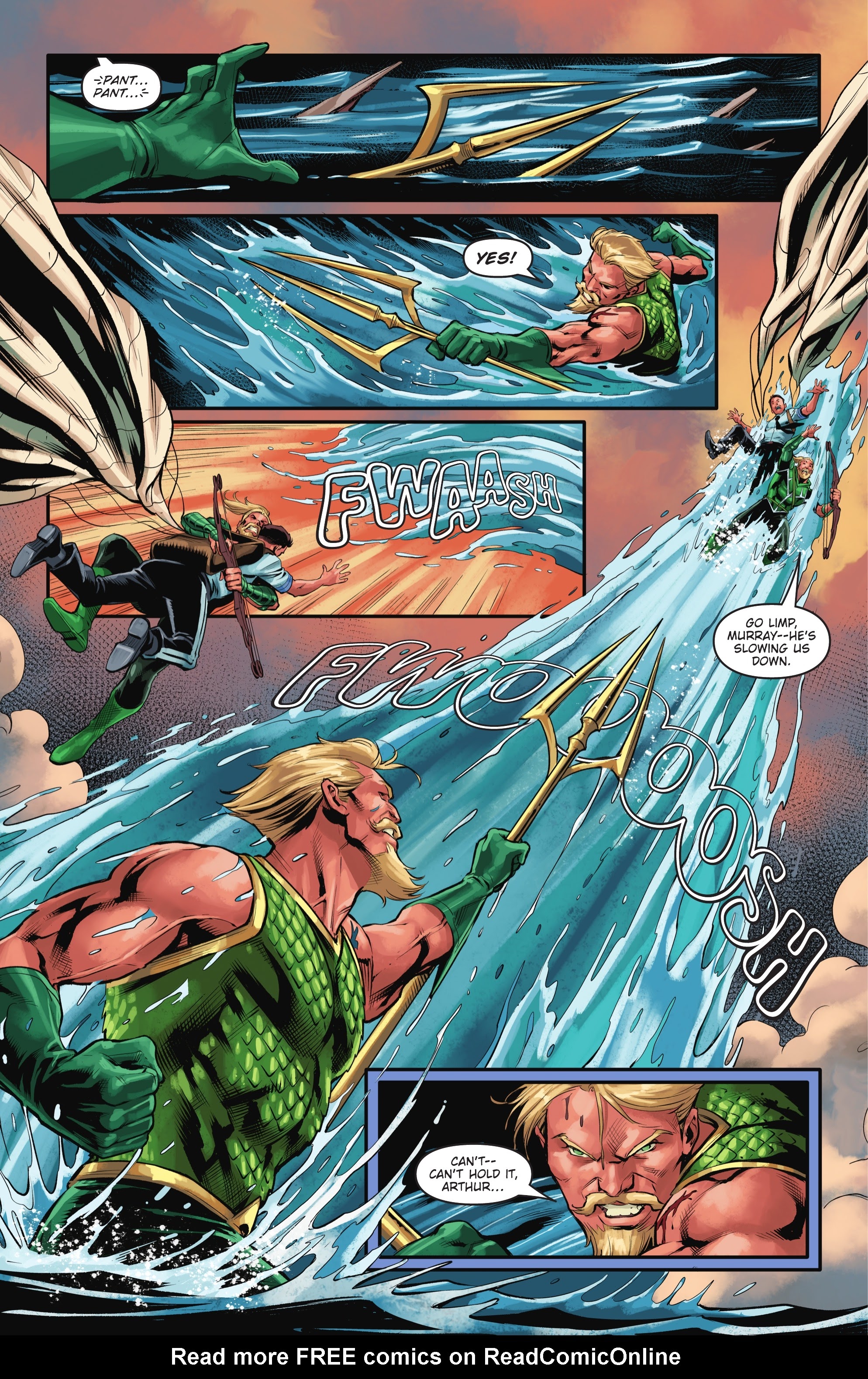 Read online Aquaman/Green Arrow - Deep Target comic -  Issue #2 - 20