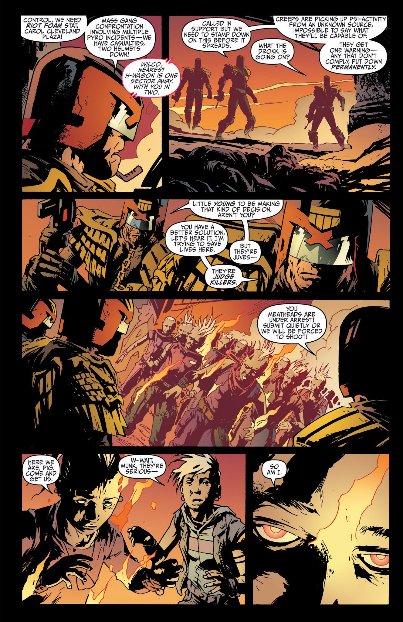 Read online Judge Dredd: Year One comic -  Issue #2 - 15