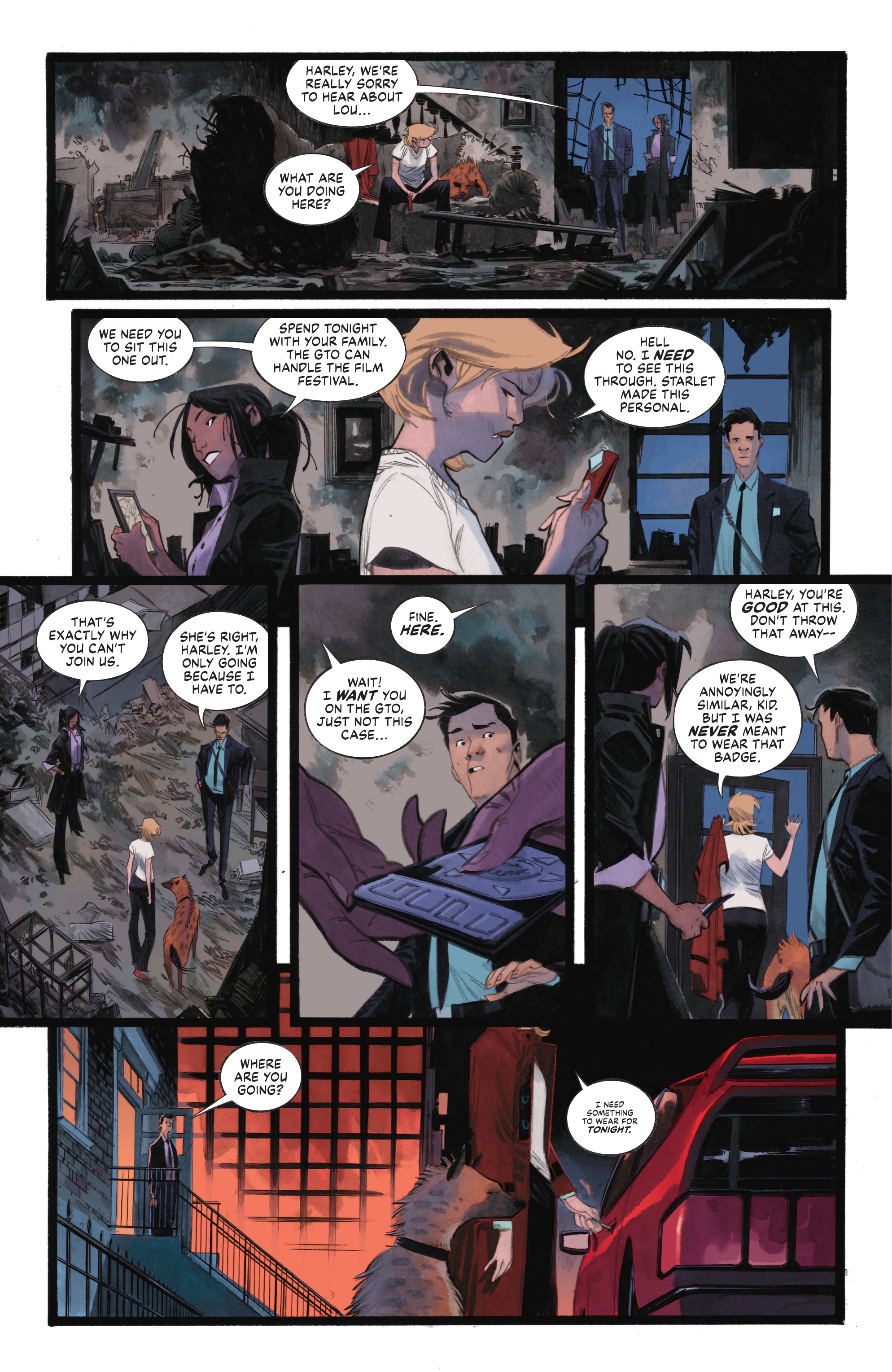 Read online Batman: White Knight Presents: Harley Quinn comic -  Issue #6 - 6