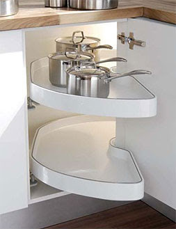 Hot In The Kitchen: Kitchen Corner Unit Storage - Maximise Space with a ...