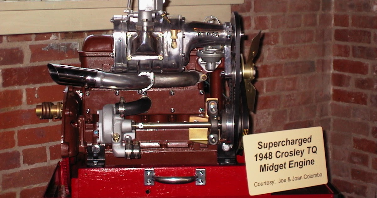 MINUTIA - Microcars & Minicars: Some like it HOT (Crosley racecar engine)