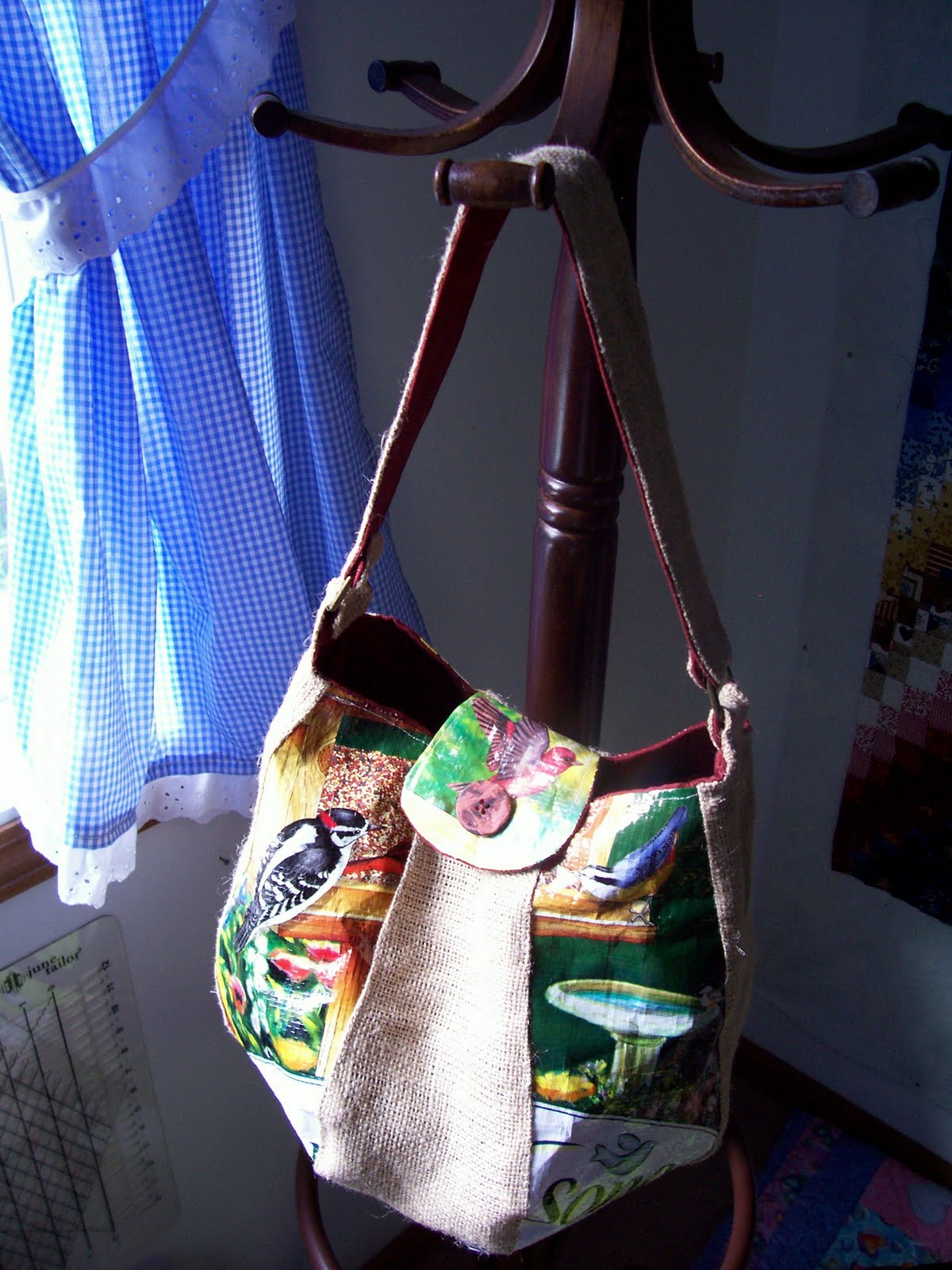 Craftopotamus Recycled Bird Seed Bags