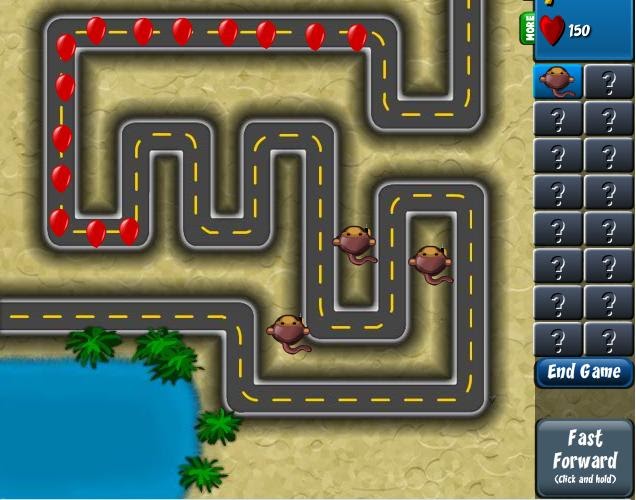 Black And Gold Games: Unblocked Bloons Tower Defense 5 Flash Games