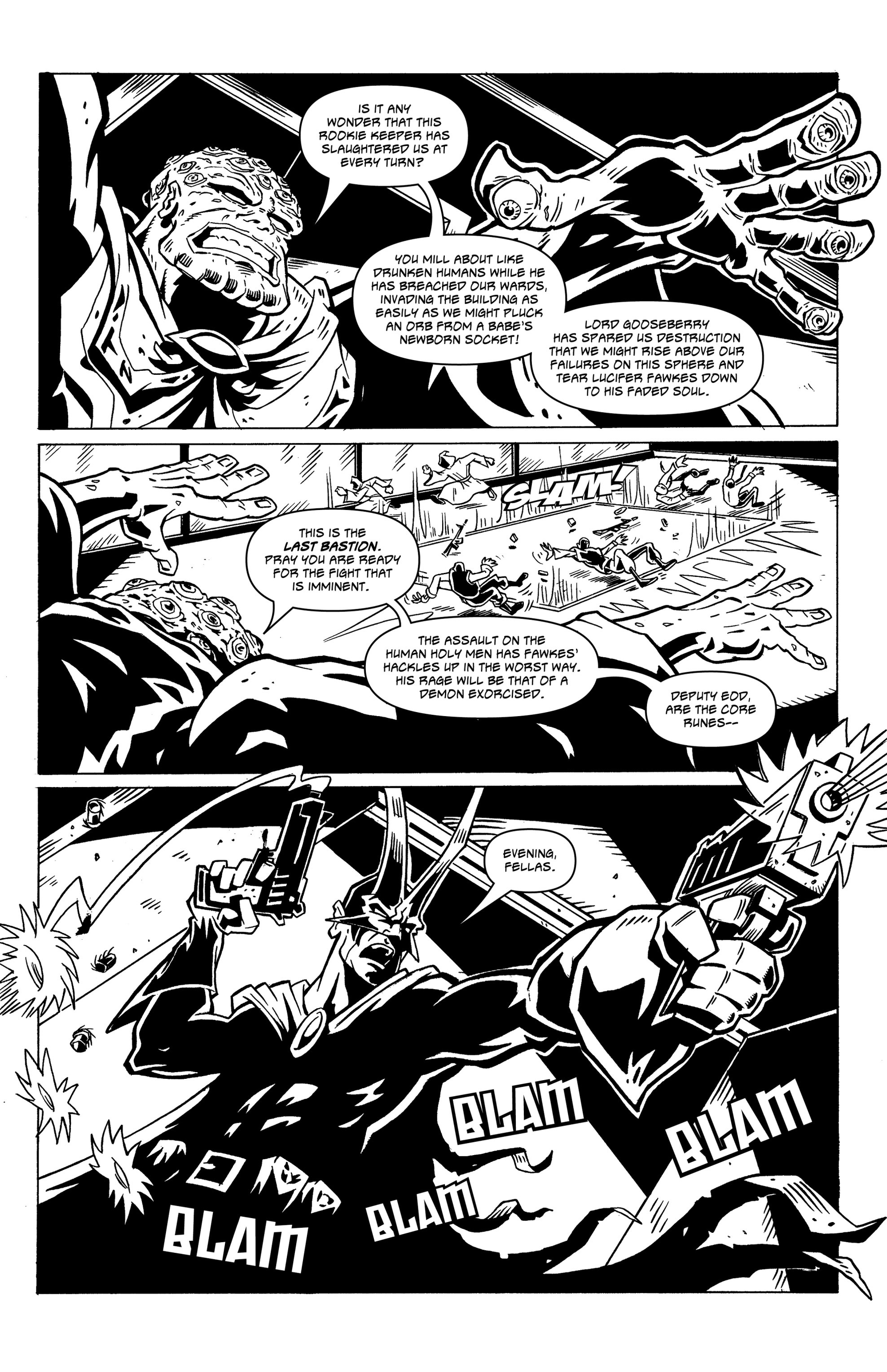 Read online Lucifer Fawkes: The Blind Ones comic -  Issue # Full - 24