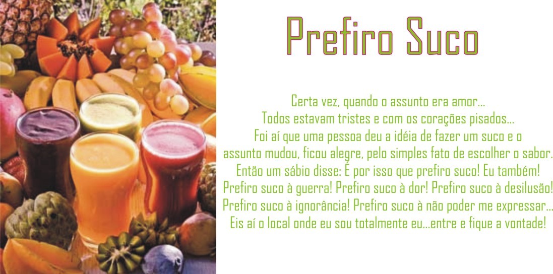 Prefiro Suco