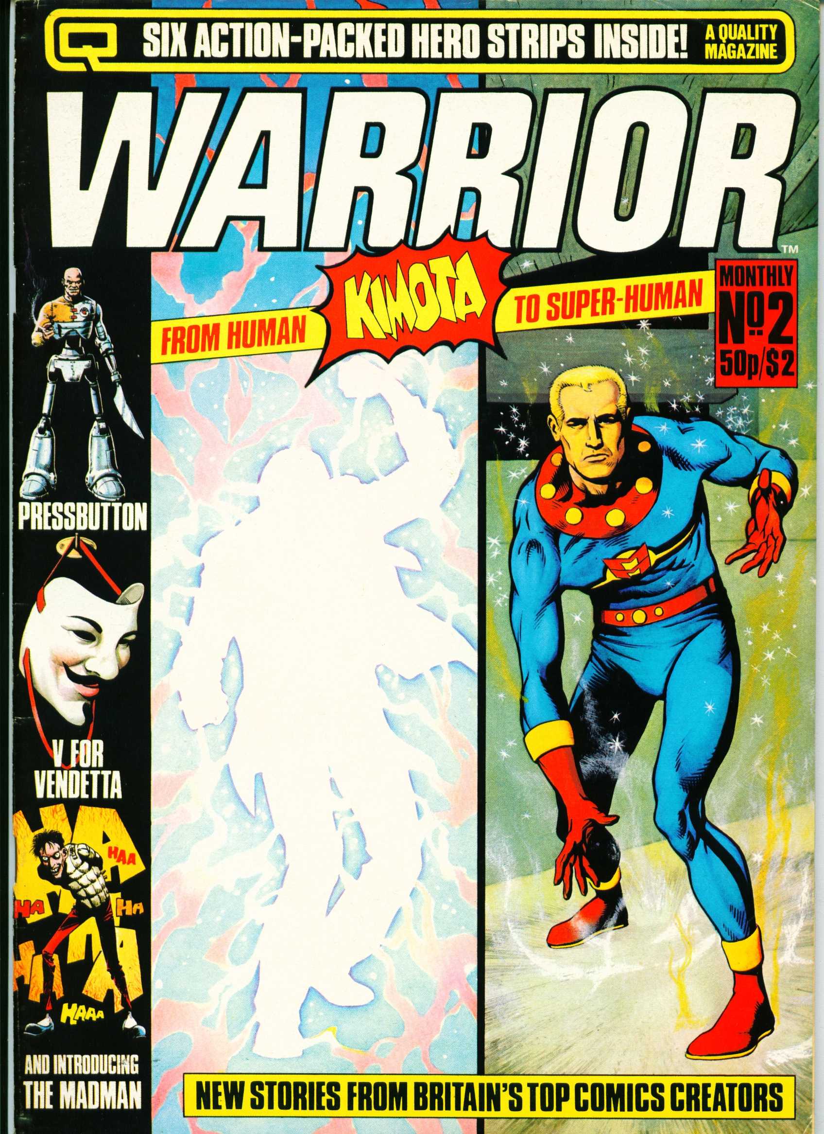 Read online Warrior comic -  Issue #2 - 1