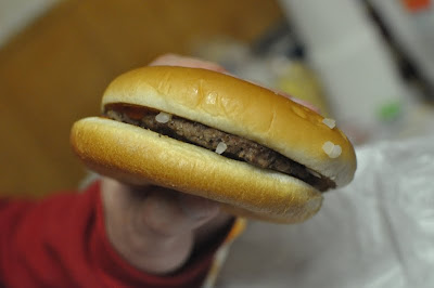 McDonald's Hamburger Profile View