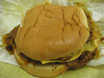 Tommy's Cheeseburger from the top