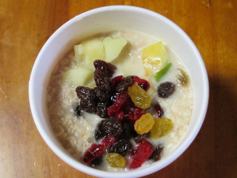 Review McDonald's Fruit & Maple Oatmeal