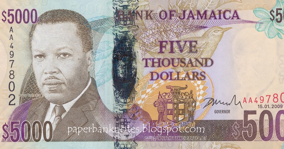 hybrid: Jamaica - $5,000 Dated 15.01.2009