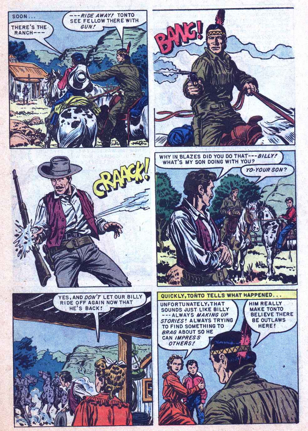 Read online Lone Ranger's Companion Tonto comic -  Issue #26 - 27