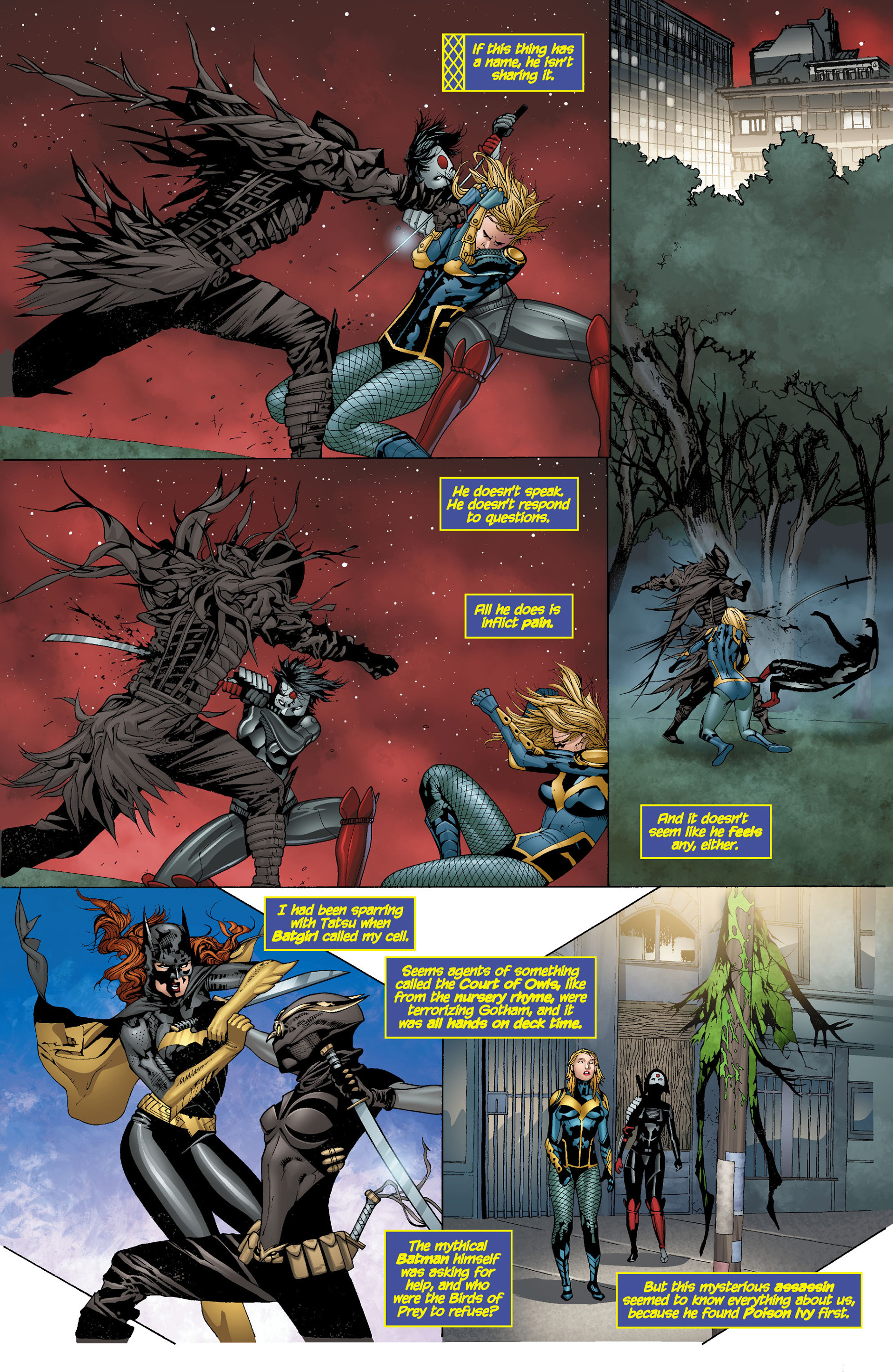 Read online Birds of Prey (2011) comic -  Issue #9 - 7