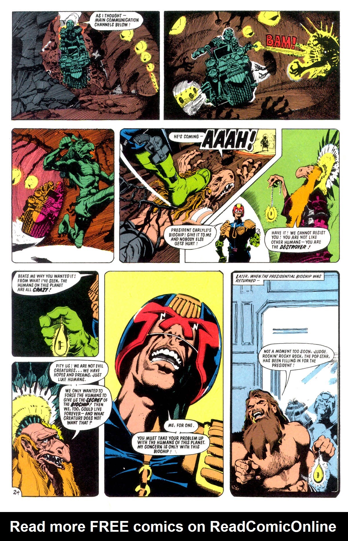 Read online Judge Dredd: The Judge Child Quest comic -  Issue # _TPB - 52