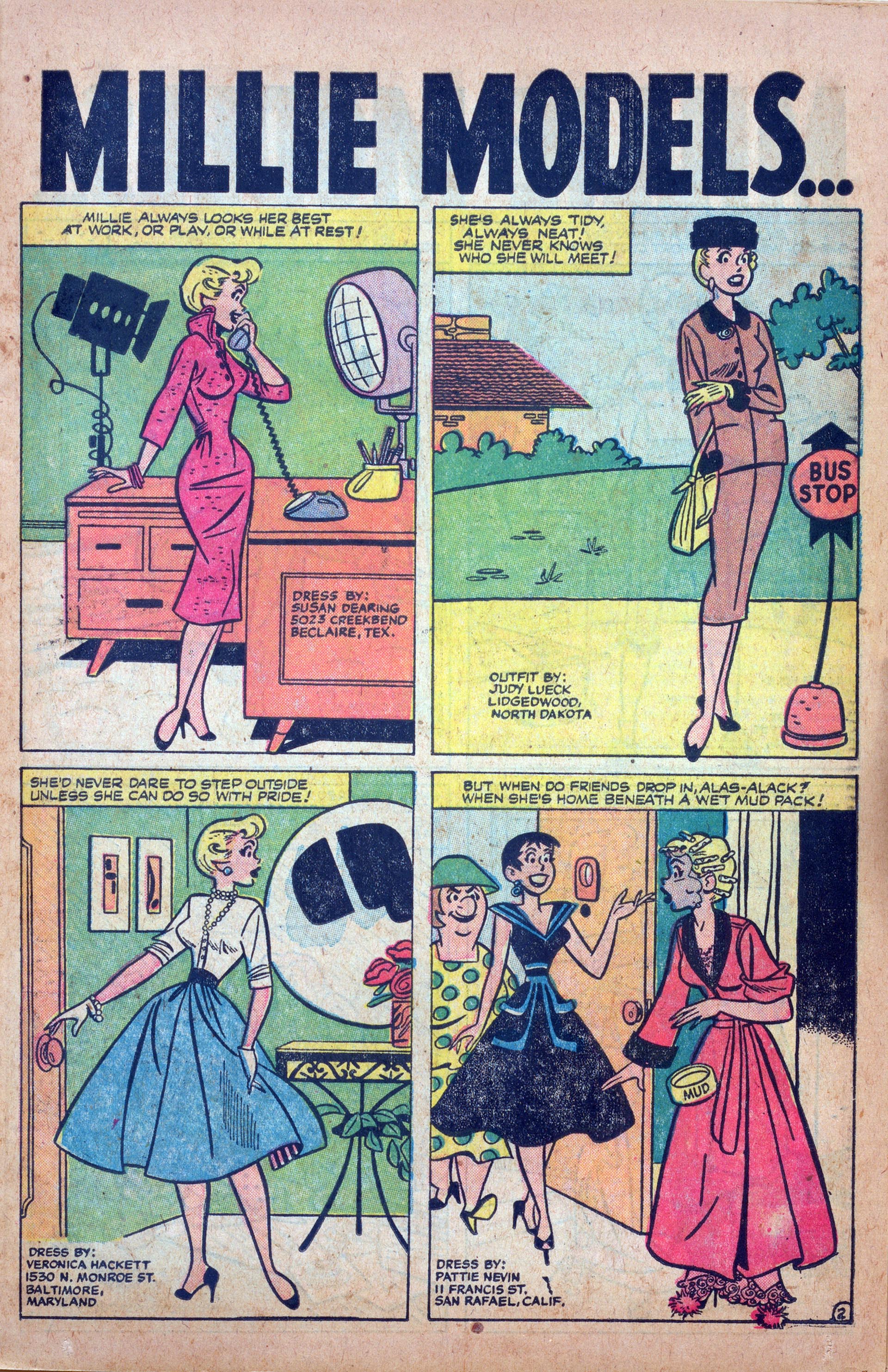 Read online Millie the Model comic -  Issue #75 - 11