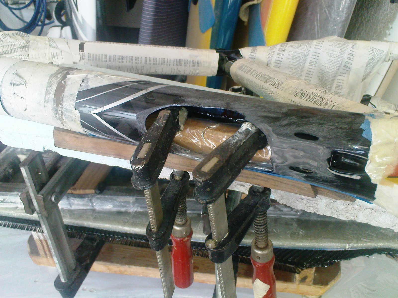 Tales in Epoxy Carbon Frame Repair