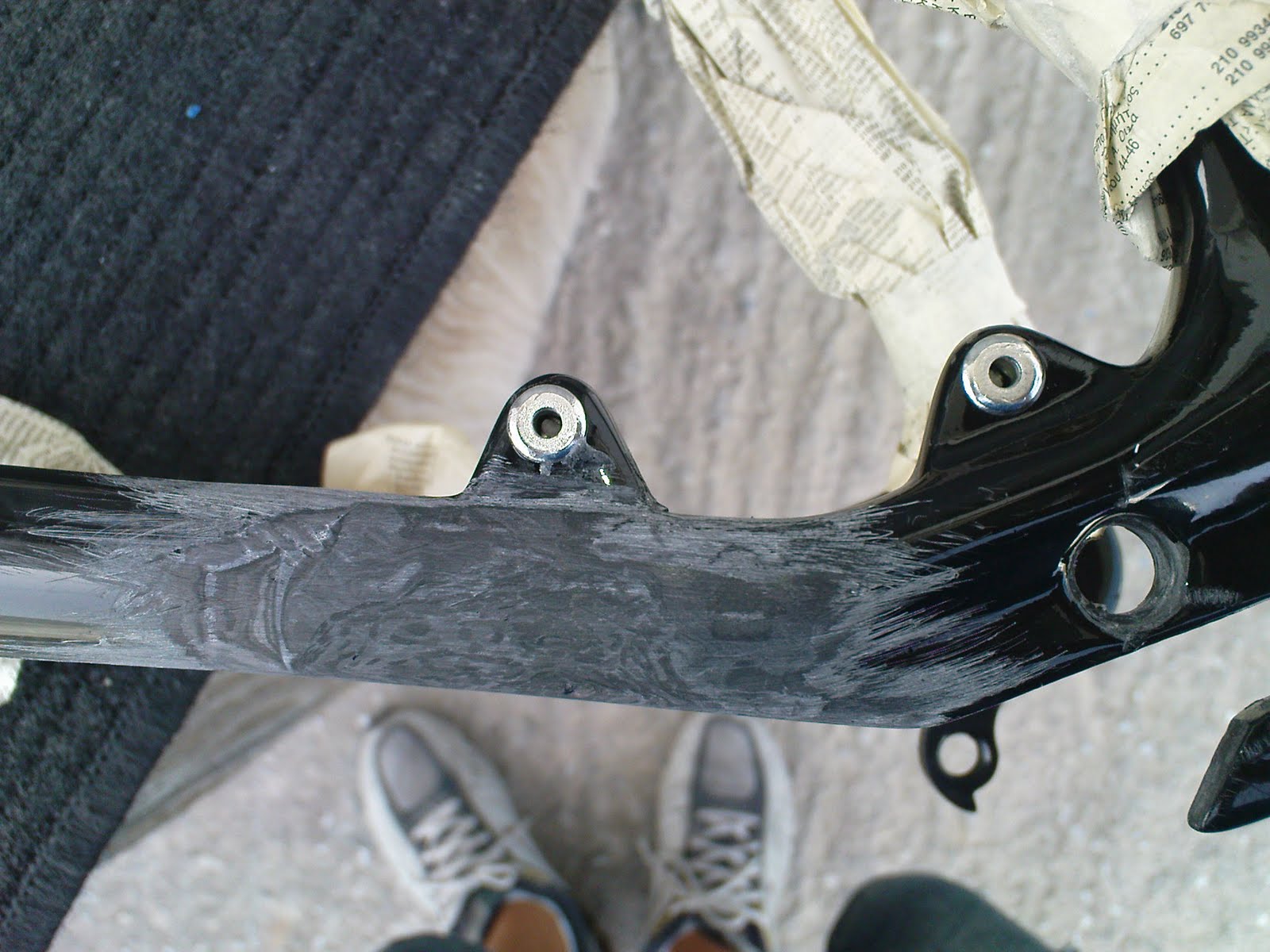 Tales in Epoxy Carbon Frame Repair