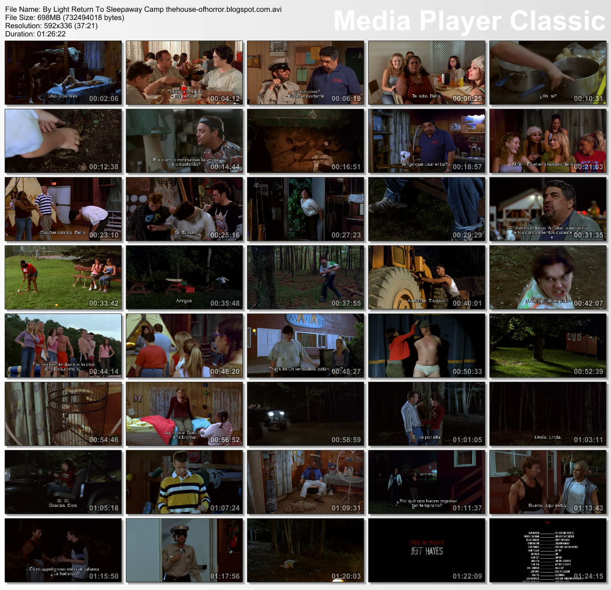 [MU]Return To Sleepaway Camp DVDRip Un Link Sub Esp The House Of Horror