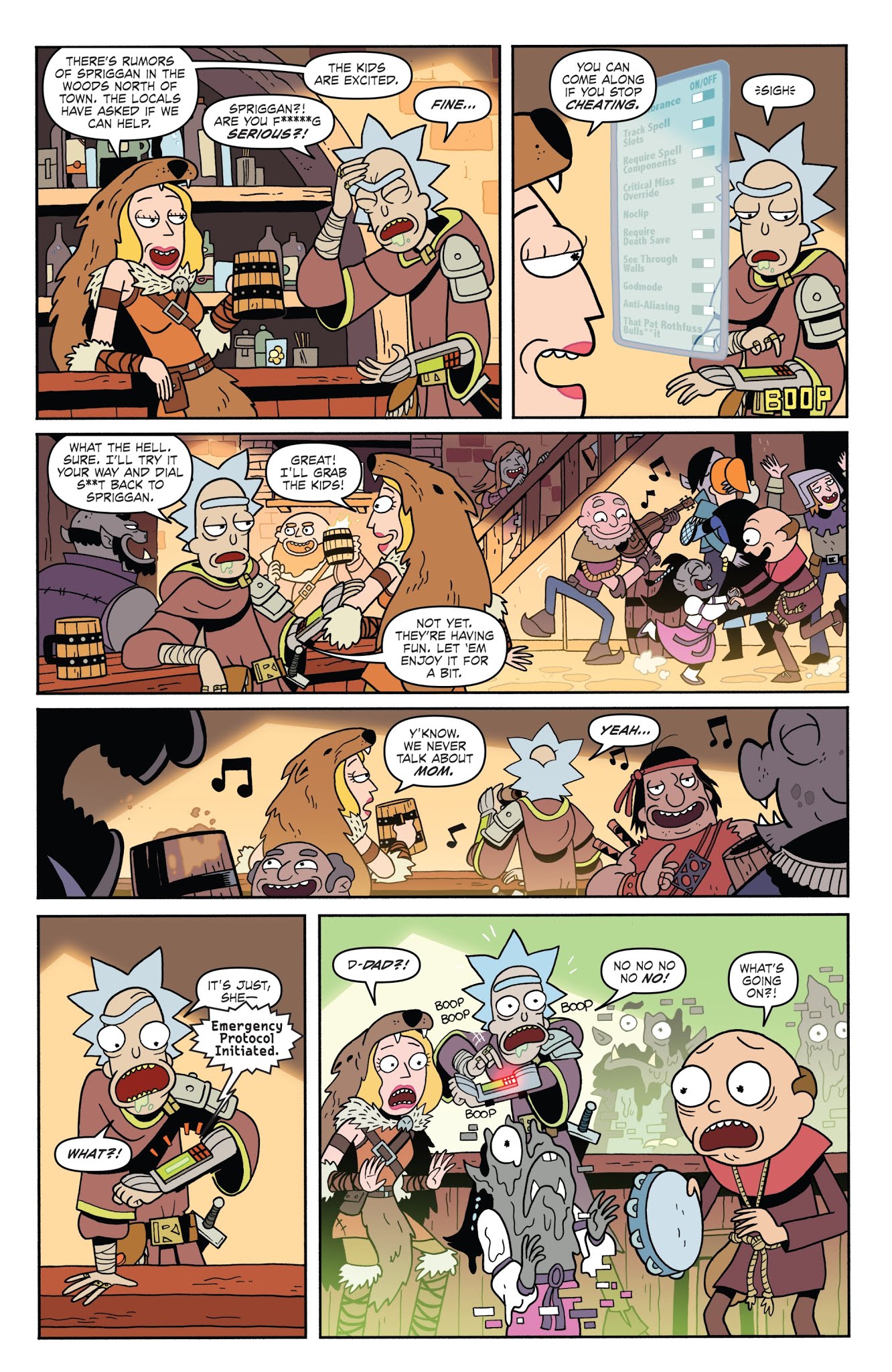 Read online Rick and Morty vs Dungeons & Dragons comic -  Issue #2 - 25