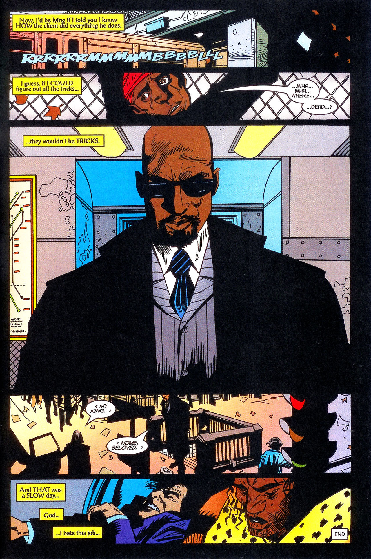 Read online Black Panther (1998) comic -  Issue #19 - 24