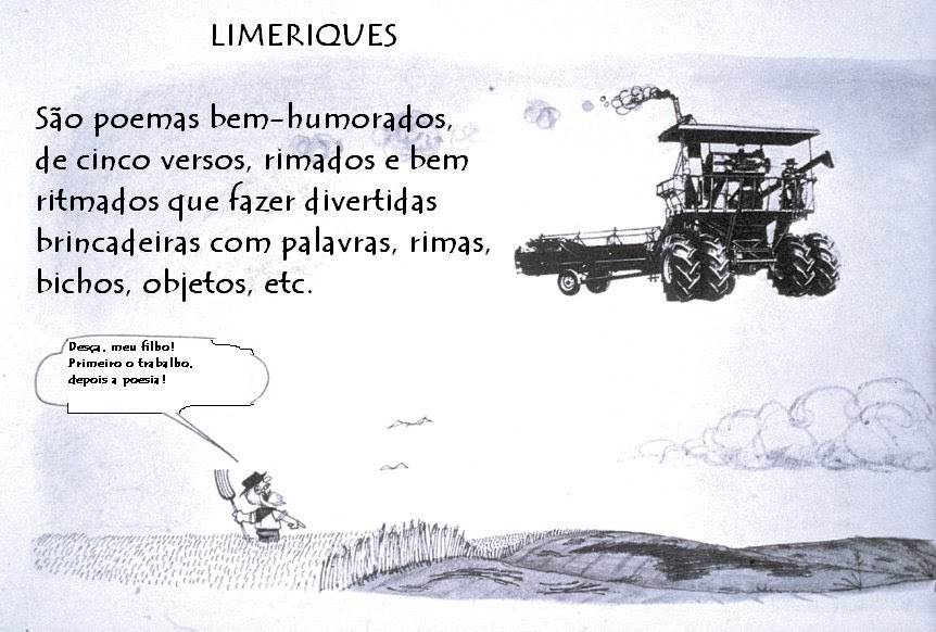 Escrever é bom demais! LIMERIQUES...