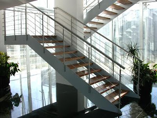 Estructuras metalicas: escalera dos pisos