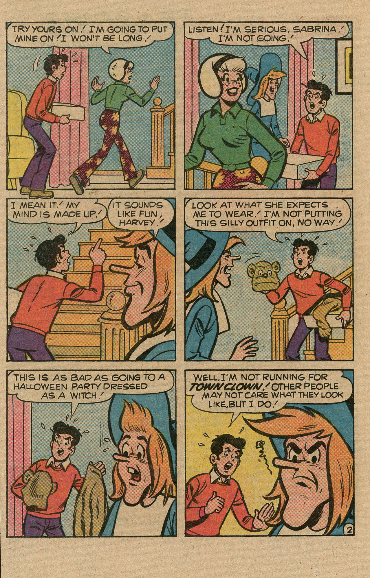 Read online Archie's TV Laugh-Out comic -  Issue #46 - 22