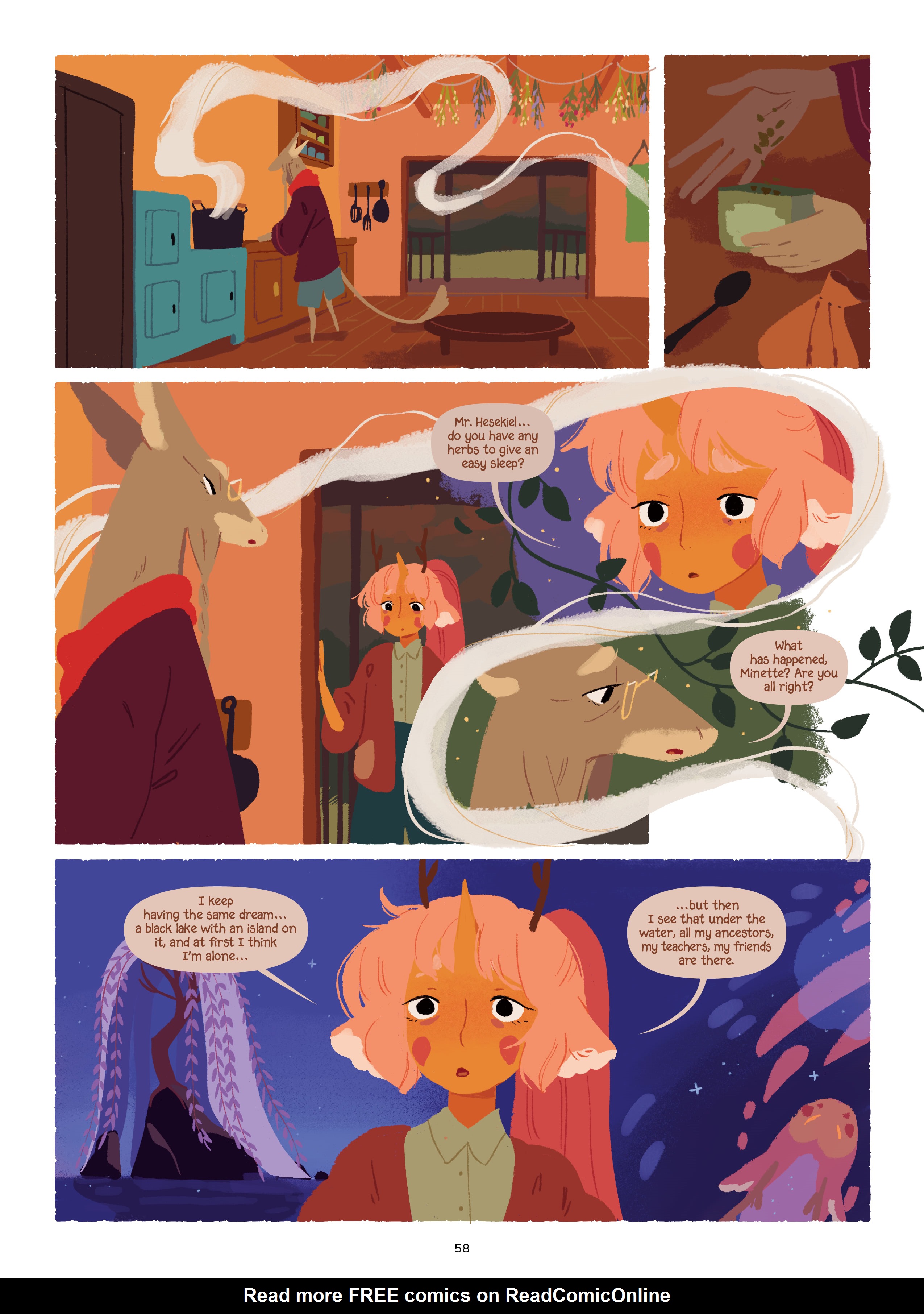 Read online The Tea Dragon Series comic -  Issue # The Tea Dragon Tapestry - 59